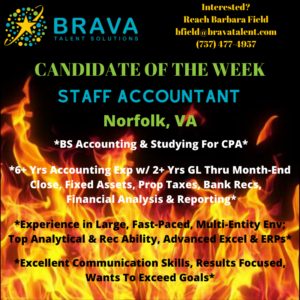 Exceptional Staff Accountant